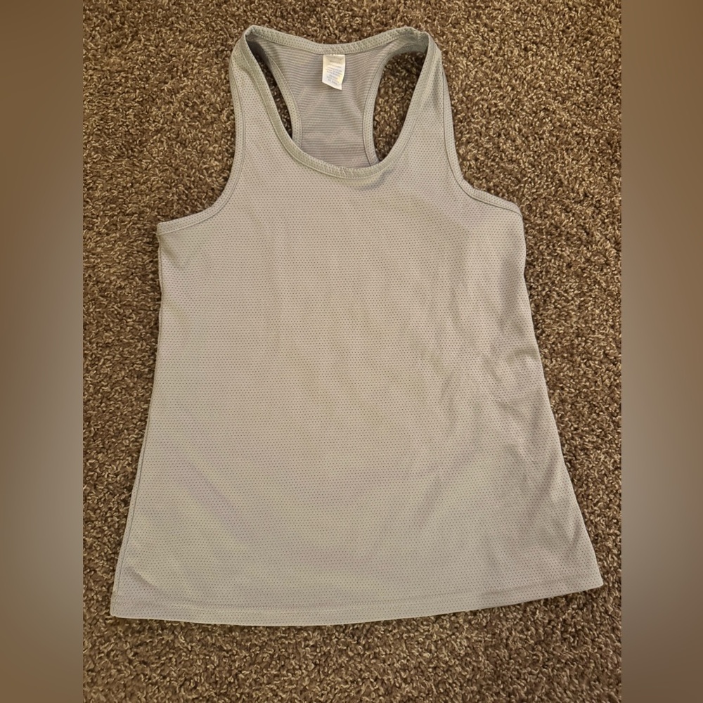 Classic Gray Racerback Tank Top